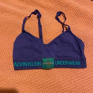 Calvin Klein Bralette, size Medium
